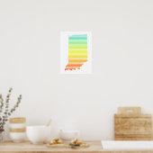 indiana chill fade poster (Keuken)