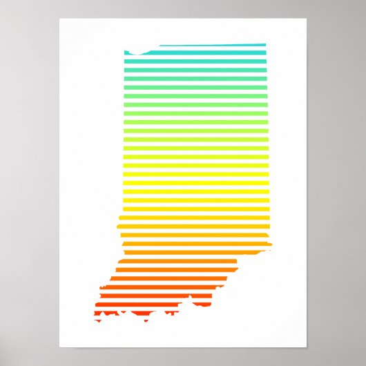 indiana chill fade poster (Voorkant)