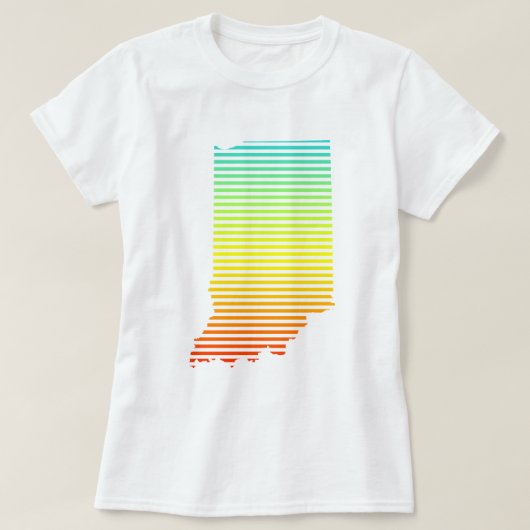 indiana chill fade t-shirt (Design voorkant)