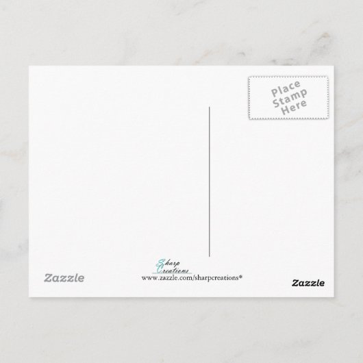 Indiana Corn Briefkaart (Achterkant)