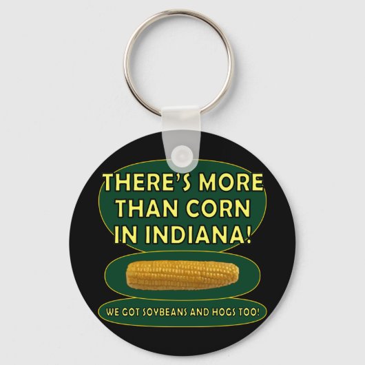 Indiana Corn Sleutelhanger (Voorkant)