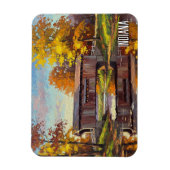 Indiana Covered Bridge Magneet (Verticaal)