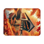 Indiana Covered Bridge Magneet (Horizontaal)