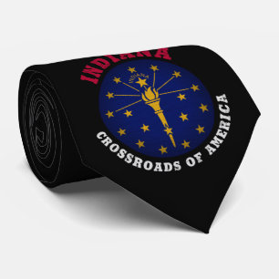 INDIANA CROSSROADS STATE FLAG STROPDAS
