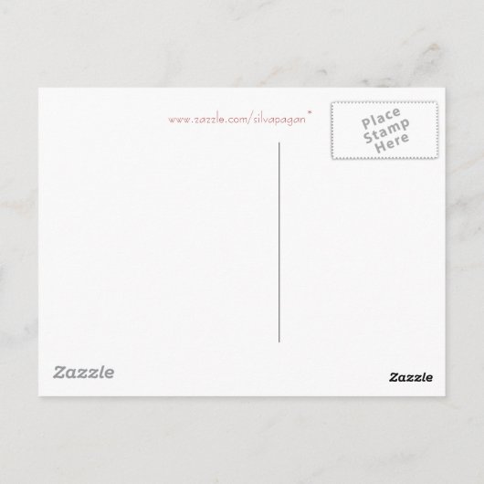 Indiana DoC #1 Briefkaart (Achterkant)