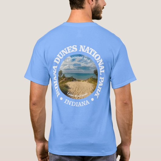 Indiana Duinen NP2 T-shirt (Achterkant)