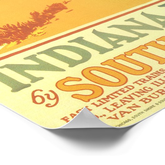 Indiana Dunes Beach Poster (Hoek)
