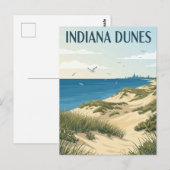 Indiana Dunes Briefkaart (Voorkant / Achterkant)