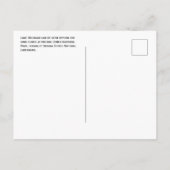 Indiana Dunes Briefkaart (Achterkant)