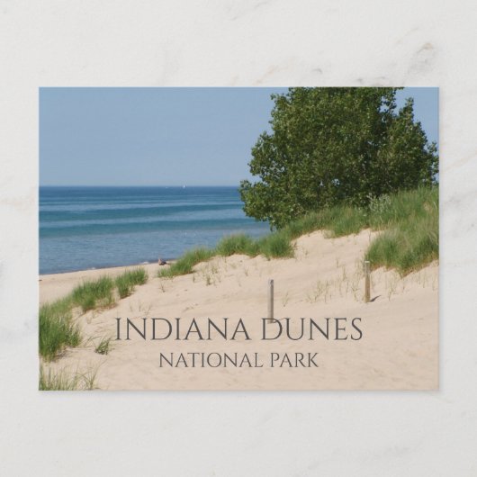 Indiana Dunes Briefkaart (Voorkant)