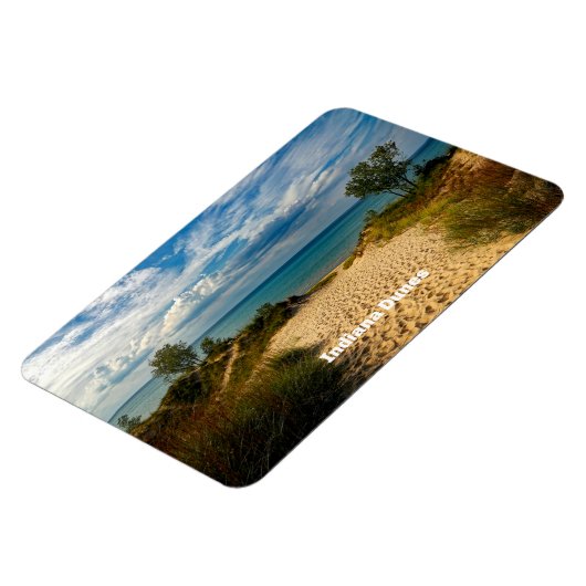 Indiana Dunes, geëtiketteerd Magneet (Linkerzijde)
