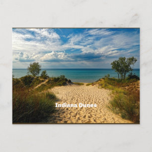 Indiana Dunes, gelabeld Briefkaart