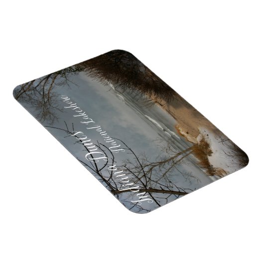 Indiana Dunes, golven op Lake Michigan, zandduinen Magneet (Rechterzijde)