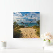 Indiana Dunes, Lake Michigan Vierkante Klok (Huis)