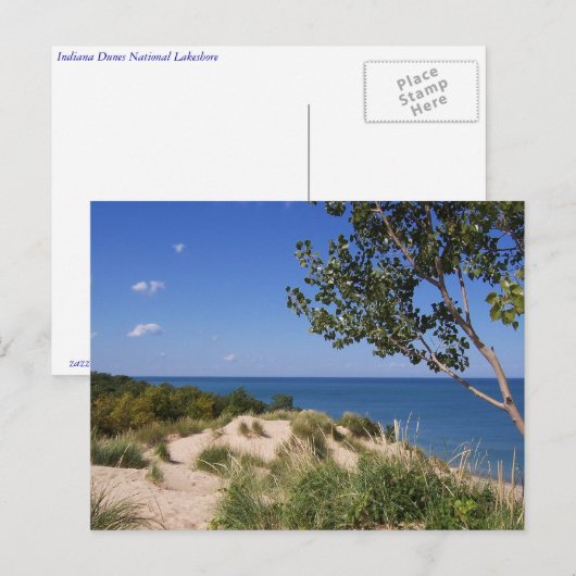 Indiana Dunes National Lakeshore Briefkaart (Voorkant / Achterkant)