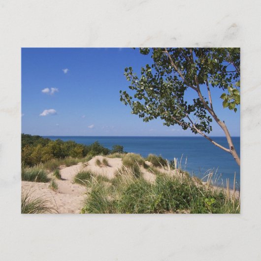 Indiana Dunes National Lakeshore Briefkaart (Voorkant)