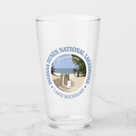 Indiana Dunes National Lakeshore Glas (Voorkant)