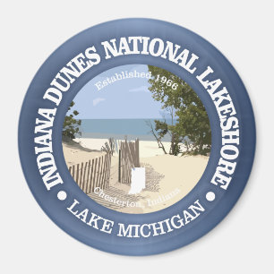 Indiana Dunes National Lakeshore Magneet