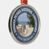 Indiana Dunes National Lakeshore Metalen Ornament (Rechts)