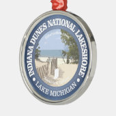 Indiana Dunes National Lakeshore Metalen Ornament (Links)