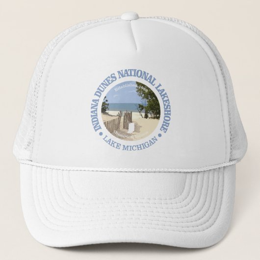 Indiana Dunes National Lakeshore Trucker Pet (Voorkant)