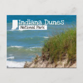 Indiana Dunes National Park Beach Dune Briefkaart (Voorkant)
