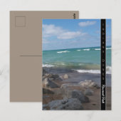 Indiana Dunes National Park Beach Veiw Briefkaart (Voorkant / Achterkant)