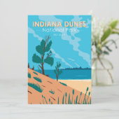 Indiana Dunes National Park  Feestdagenkaart (Staand voorkant)