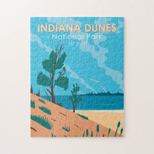 Indiana Dunes National Park  Legpuzzel (Verticaal)