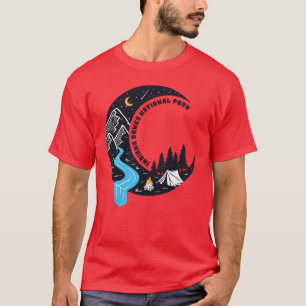 Indiana Dunes National Park Maan Kamp T-shirt