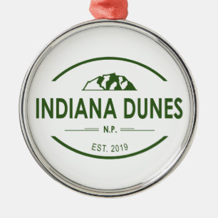 Indiana Dunes National Park Metalen Ornament