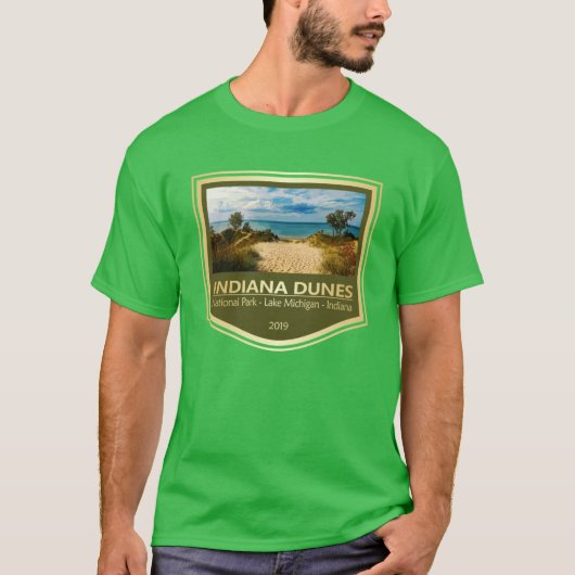 Indiana Dunes National Park PF2 Extra groot T-shirt (Voorkant)