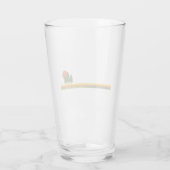 Indiana Dunes National Park Pine Trees Sun Glas (Achterkant)