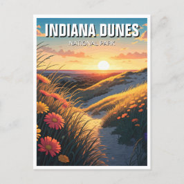 Indiana Dunes National Park Reizen Briefkaart