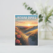 Indiana Dunes National Park Reizen Briefkaart (Staand voorkant)