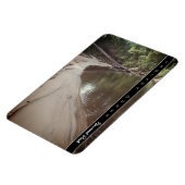 Indiana Dunes National Park Scemic Creek Photo Pos Magneet (Linkerzijde)