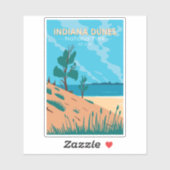 Indiana Dunes National Park  Sticker (Vel)