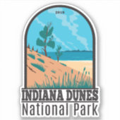 Indiana Dunes National Park Sticker (Voorkant)
