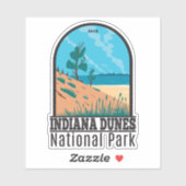 Indiana Dunes National Park Sticker (Vel)