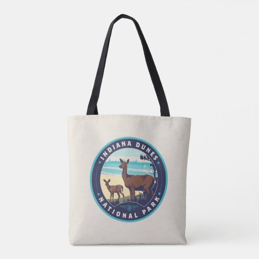 Indiana Dunes National Park Tote Bag (Achterkant)