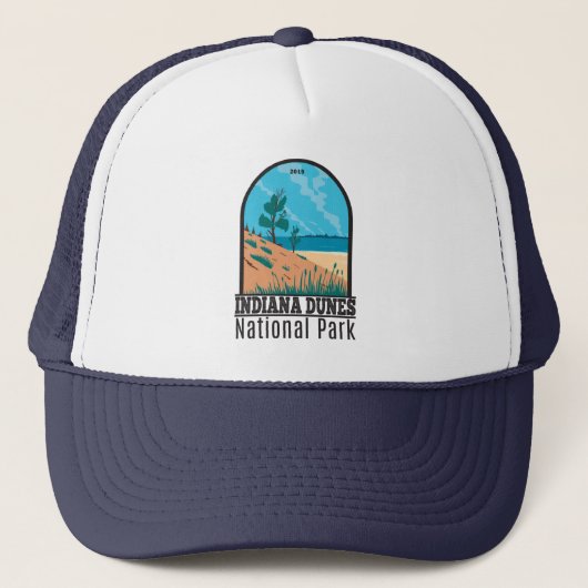 Indiana Dunes National Park  Trucker Pet (Voorkant)