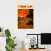 Indiana Dunes National Park V01 Poster (Thuiskantoor)