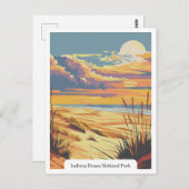 Indiana Dunes National Park Verenigde Staten Briefkaart (Voorkant / Achterkant)