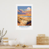 Indiana Dunes National Park, Verenigde Staten Poster (Keuken)