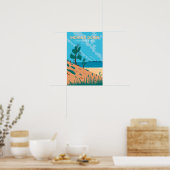 Indiana Dunes National Park Vintage Poster (Keuken)