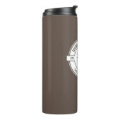 Indiana Dunes National Park Zon Bomen Thermosbeker (Gedraaid links)