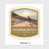 Indiana Dunes NP (PF1) Sticker (Vel)