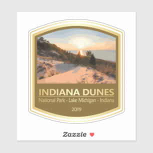 Indiana Dunes NP (PF1) Sticker