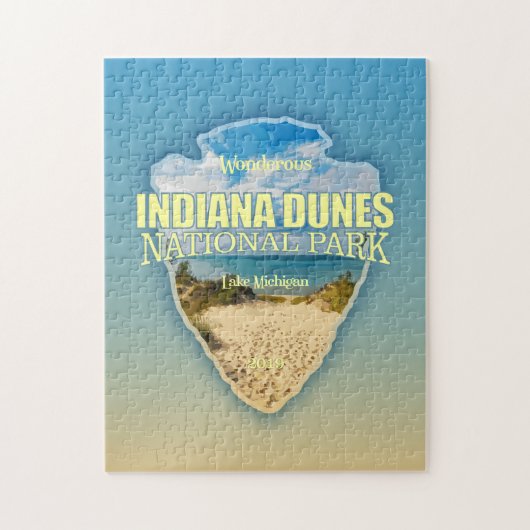 Indiana Dunes NP (pijlpunt) Legpuzzel (Verticaal)