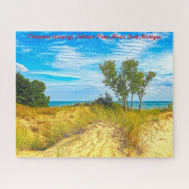 Indiana Dunes State Park Michigan. Legpuzzel
